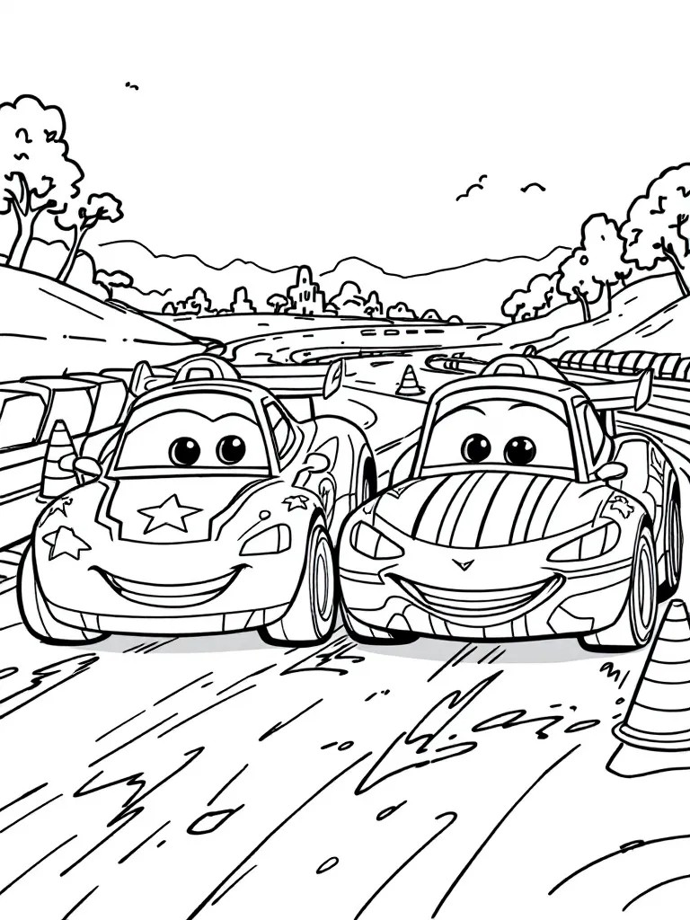 Racing car